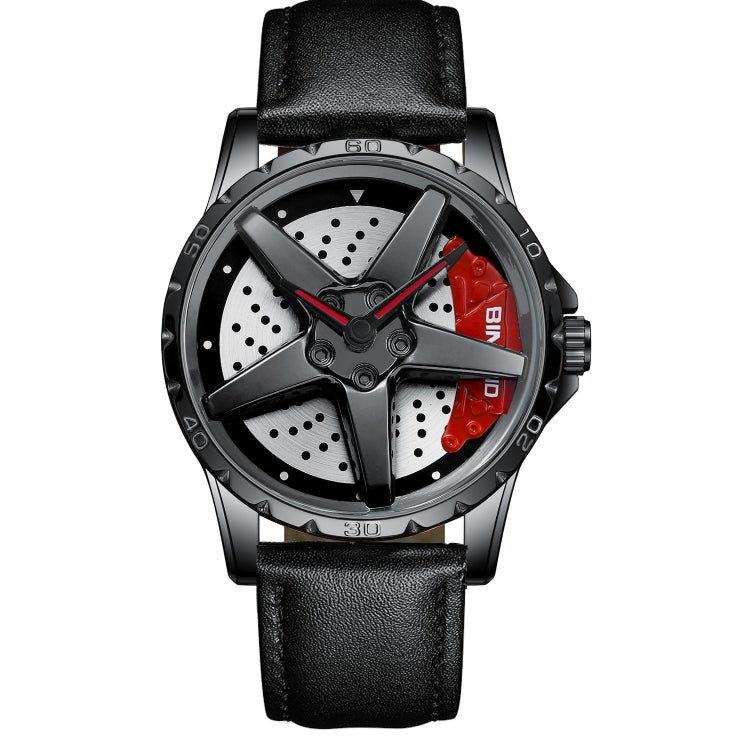 BINBOND D002 Car Hub Dial Multifunctional Waterproof and Wear-resistant Men's Watch