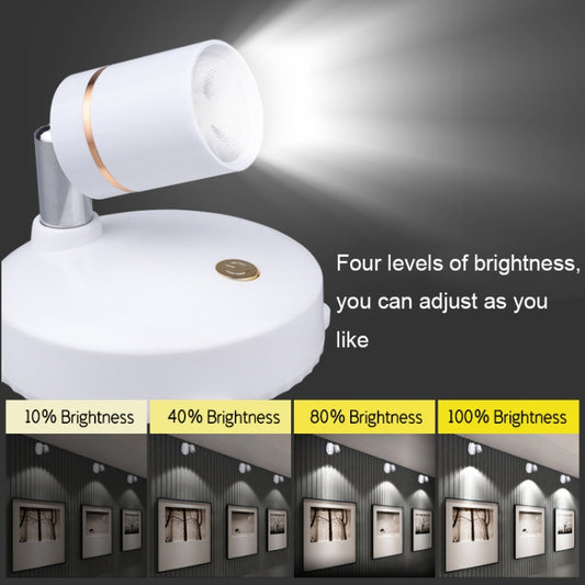 TL005 Battery Type Cabinet Background Wall LED Anti-glare Spotlights Gallery Decorative Lights