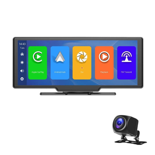 A3073 HD Wired 9.3 Inch 1 To 1 Smart Player With Wireless Carplay Two-way Video Split-screen Display, A3073 9.3 Inch