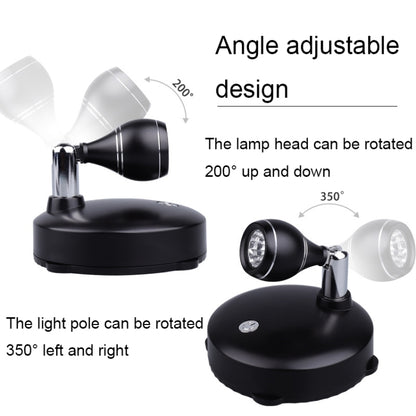 TL006-SIN Jewelry Art Exhibition USB Charging Decorative Wall-mounted LED Spotlights, Charging with Remote Control