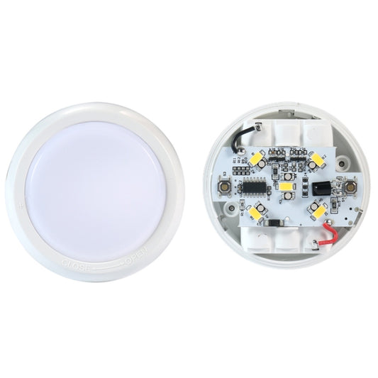 Ambience Pat Light Bedside Eye Protection Night Light, White Light Battery, RGBW Color Light Battery, RGBW Color Light Charging