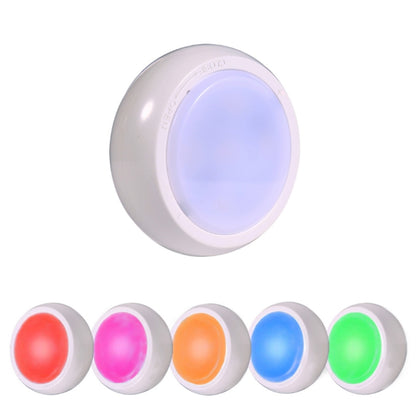 Ambience Pat Light Bedside Eye Protection Night Light, White Light Battery, RGBW Color Light Battery, RGBW Color Light Charging