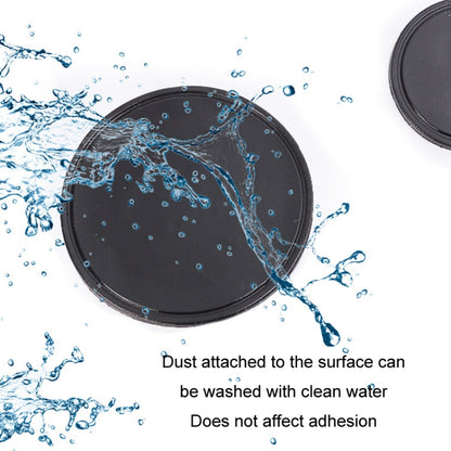 10pcs 5cm Vehicle Round Strong Sticky Non-slip PU Mat