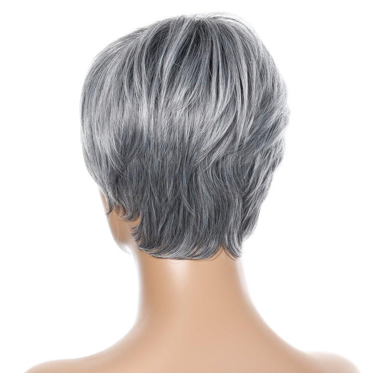 Ladies Short Straight Hair Wig High Temperature Silk Chemical Fiber Headgear, Wig-332, Wig-335