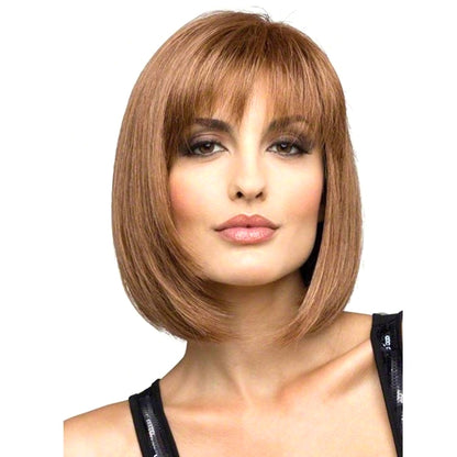 Ladies High Temperature Silk Short Wig Chemical Fiber Headgear, Wig-435A, Wig-435B