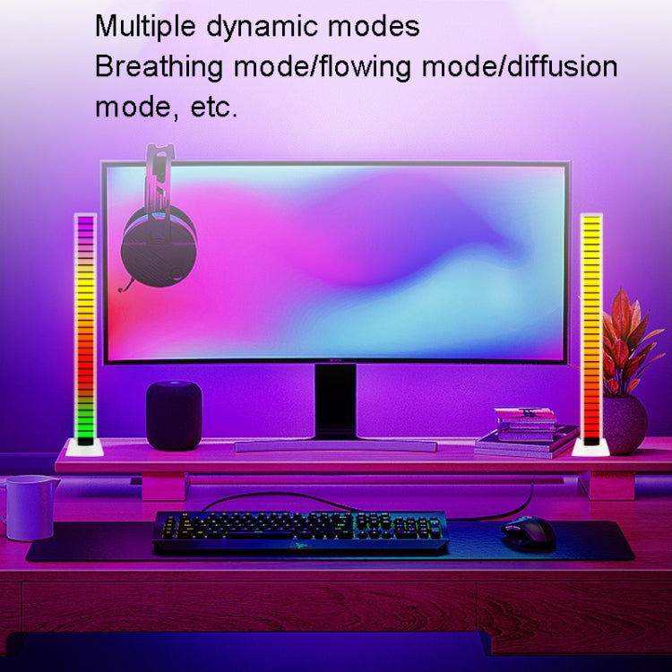 LED Pick Up Light Illuminating Light Effect Desktop Night Light, White, Black, White+Stand, Black+Stand