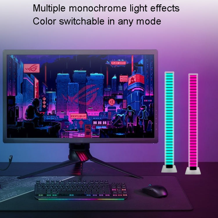 LED Pick Up Light Illuminating Light Effect Desktop Night Light, White, Black, White+Stand, Black+Stand