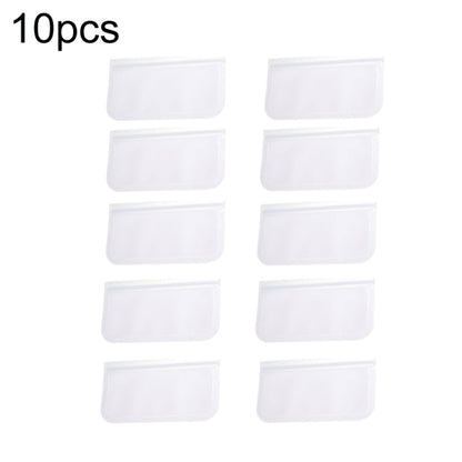 10pcs EVA Refrigerator Reusable Food Airtight Peservation Bag, Size:, Small, Medium, Large, Extra Large