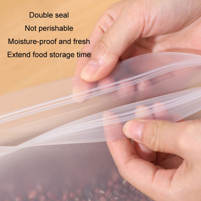 10pcs EVA Refrigerator Reusable Food Airtight Peservation Bag, Size:, Small, Medium, Large, Extra Large