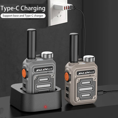 JINLIDE 3-5km 8W 6000mAh Hand-held Walkie Talkie Wireless Copy Frequency Ham Radio