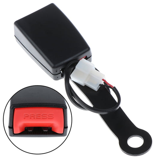 173mm Car Seat Belt Buckle Connector With Alarm Signal, 173mm