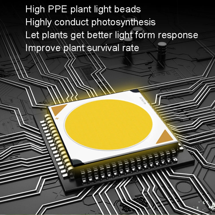 ضوء نمو النباتات LED مع جهاز تحكم عن بعد USB وتوقيت ملء الضوء، رأس واحد، رأسان، ثلاثة رؤوس، أربعة رؤوس