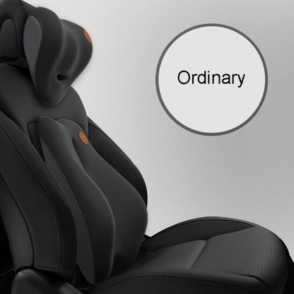 SR-21 Car Lumbar Cushion Headrest Seat Memory Foam Accessories, Style:, Ordinary Headrest (Black), Ordinary Headrest (Gray), Ordinary Headrest (Brown), Massage Headrest (Black), Massage Headrest (Gray), Massage Headrest (Brown)�������������������������...