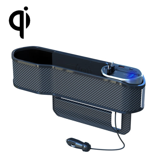 Vehicle Seat Gap Storage Box Organizer Front Seat Console Side Pocket ,Spec:, Wireless Charging Ordinary  Wire, No Wireless Charging Ordinary Wire, Wireless Charging Upgrade Wire, No Wireless Charging Upgrade Wire