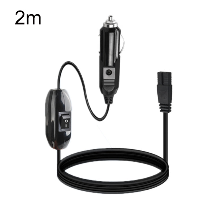 12V/24V Car Refrigerator Cable B Suffix Cigarette Lighter Plug Power Cord, Length:, 1m Without Switch, 1m With Switch, 2m Without Switch, 2m With Switch, 3m Without Switch, 3m With Switch, 4m Without Switch, 4m With Switch, 5m Without Switch�����������...