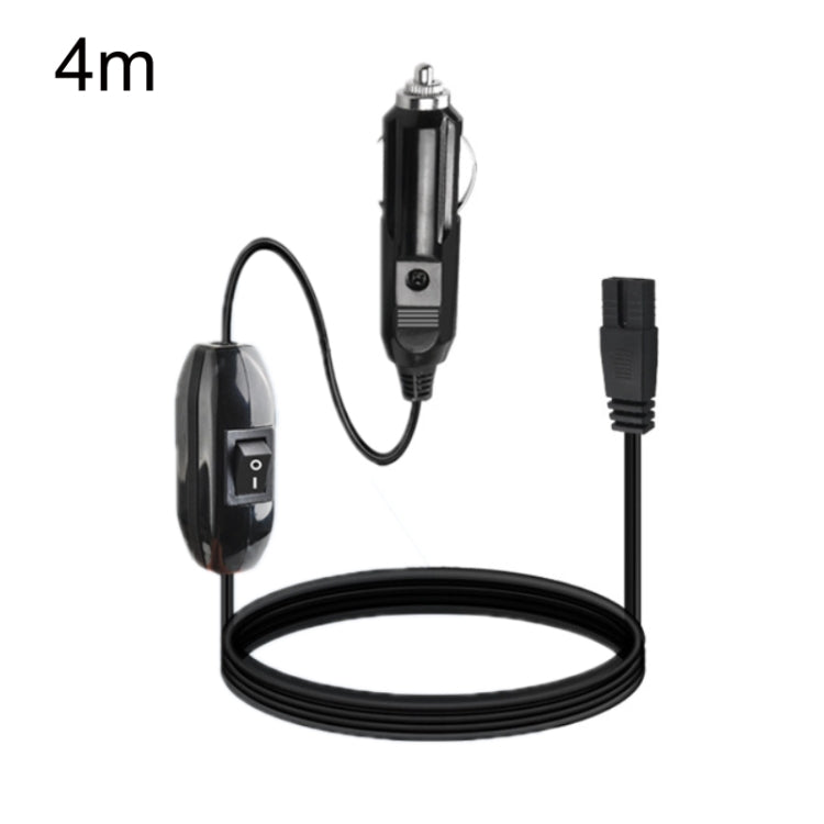 12V/24V Car Refrigerator Cable B Suffix Cigarette Lighter Plug Power Cord, Length:, 1m Without Switch, 1m With Switch, 2m Without Switch, 2m With Switch, 3m Without Switch, 3m With Switch, 4m Without Switch, 4m With Switch, 5m Without Switch�����������...