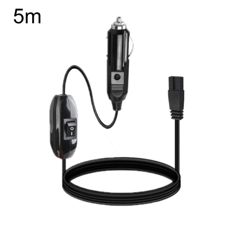 12V/24V Car Refrigerator Cable B Suffix Cigarette Lighter Plug Power Cord, Length:, 1m Without Switch, 1m With Switch, 2m Without Switch, 2m With Switch, 3m Without Switch, 3m With Switch, 4m Without Switch, 4m With Switch, 5m Without Switch�����������...