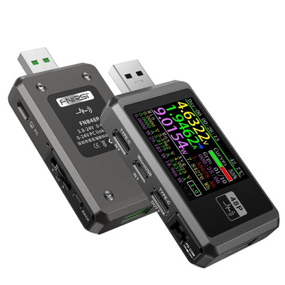 FNIRSI FNB48P USB Mobile Phone DC Power Charger Detector, Color: