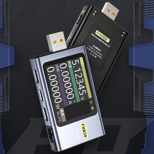FNIRSI FNB58 USB Voltage Ammeter TYPE-C Fast Charge Power Tester