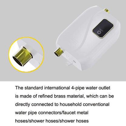 Instant Water Heater Mini Kitchen Quick Heater Household Hand Washing Water Heater, US Plug, EU  Plug, UK Plug, AU Plug