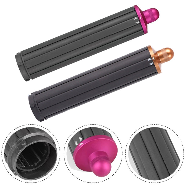 For Dyson Airwrap Hair Dryer i.d. / HS01 / HS05 / HD08 18.6 x 4cm Upgraded Long Curling Barrels Nozzle With Long Adapter Golden