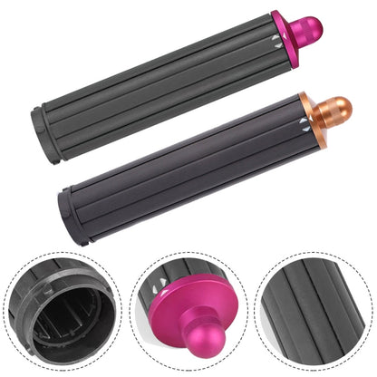 For Dyson Airwrap Hair Dryer i.d. / HS01 / HS05 / HD08 18.6 x 4cm Upgraded Long Curling Barrels Nozzle With Long Adapter Golden