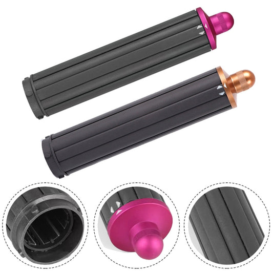 For Dyson Airwrap Hair Dryer i.d. / HS01 / HS05 / HD08 18.6 x 4cm Upgraded Long Curling Barrels Nozzle With Long Adapter Golden