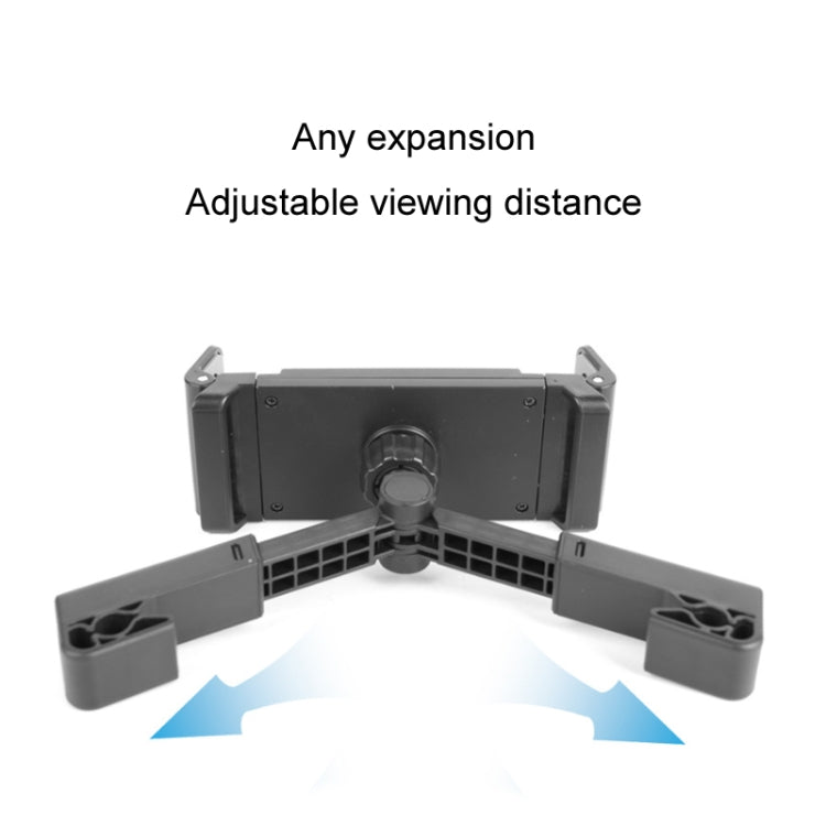 Car Back Seat Buckle Type Rotating Telescopic Mobile Phone Tablet Holder, Tablet Holder(Black)