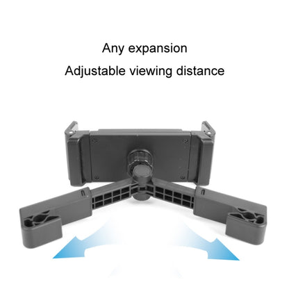 Car Back Seat Buckle Type Rotating Telescopic Mobile Phone Tablet Holder, Tablet Holder(Black)