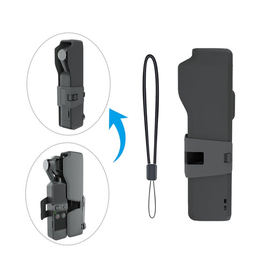 حقيبة حمل RCSTQ مع حقيبة تخزين وحزام لكاميرا DJI OSMO Pocket 2، مناسبة لكاميرا DJI OSMO Pocket 2