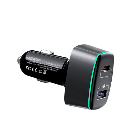 شاحن سيارة RCSTQ 100 واط 2 في 1 لطائرة DJI Mavic 3/Mini 2، لطائرة DJI Mavic 3/Mini 2