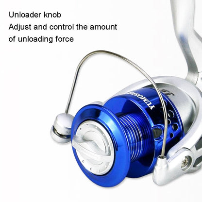 YUMOSHI SA Series Spinning Reel Plastic Head Fishing Reel Fishing Rod Reel