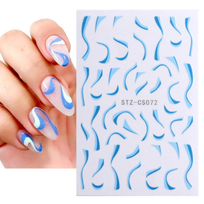 ملصق أظافر على الطراز الفرنسي، ملصقات أظافر مخططة، Stz-CS069، Stz-CS070، Stz-CS071، Stz-CS072، Stz-CS073، Stz-CS074، Stz-CS075، Stz-CS076، Stz-CS077، Stz-CS078، Stz-CS079، Stz-CS090، Stz-CS091، Stz-CS092، Stz-CS116، Stz-CS117، Stz-CS118 ...