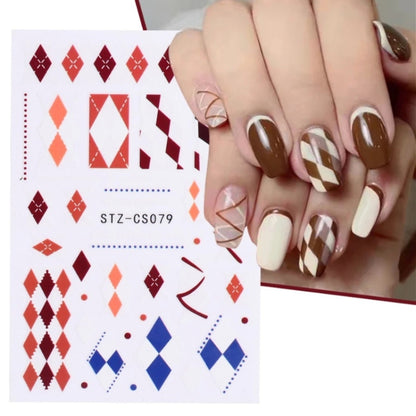 ملصق أظافر على الطراز الفرنسي، ملصقات أظافر مخططة، Stz-CS069، Stz-CS070، Stz-CS071، Stz-CS072، Stz-CS073، Stz-CS074، Stz-CS075، Stz-CS076، Stz-CS077، Stz-CS078، Stz-CS079، Stz-CS090، Stz-CS091، Stz-CS092، Stz-CS116، Stz-CS117، Stz-CS118 ...