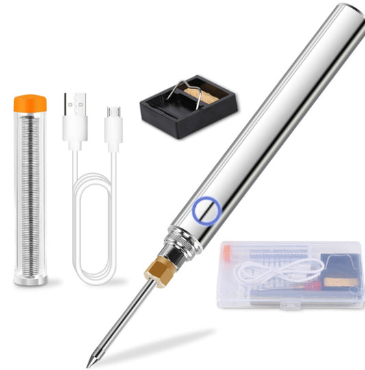 5V 15W Rechargeable Wireless Soldering Iron DIY Mini Soldering Pen, 5V 15W