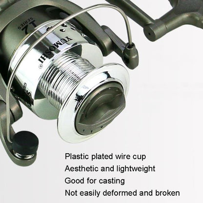 Plastic Plating Head Fishing Line Wheel Loyal Casting Reel
