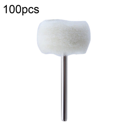 MT-3YM Cashmere Ball Polishing Wheel Metal Mirror Polishing With Rod Wool Grinding Head, 5pcs, 10pcs, 20pcs, 100pcs
