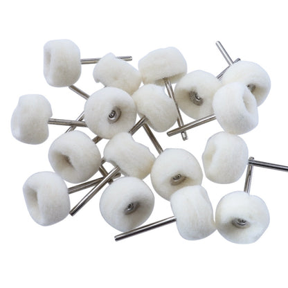 MT-3YM Cashmere Ball Polishing Wheel Metal Mirror Polishing With Rod Wool Grinding Head, 5pcs, 10pcs, 20pcs, 100pcs
