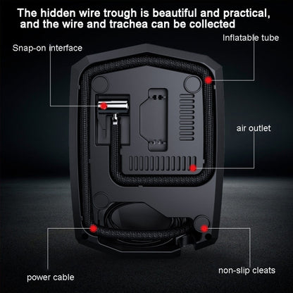 SUITU  ST-5002 DC 12V Car Air Compressor Tire Inflator 150 PSI Auto Air Pump, Pointer Model, Digital Display Model, Pointer Model+Toolbox, Digital Display Model+Toolbox