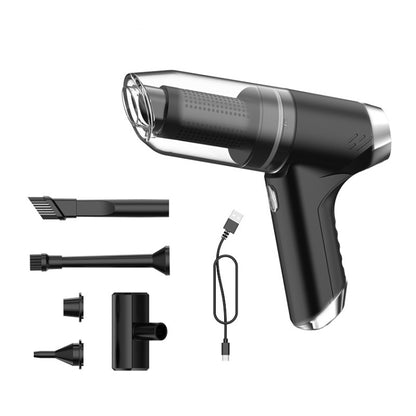SUITU ST-6671 Wireless Car Vacuum Cleaner Small Handheld Blowing and Suction Dual Use, Style:, Basic Model Black, Basic Model White, Basic Model Black+Floor Brush, Basic Model White+Floor Brush, Brushless Silver Gray, Brushless Dark Green��������������...