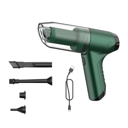 SUITU ST-6671 Wireless Car Vacuum Cleaner Small Handheld Blowing and Suction Dual Use, Style:, Basic Model Black, Basic Model White, Basic Model Black+Floor Brush, Basic Model White+Floor Brush, Brushless Silver Gray, Brushless Dark Green��������������...
