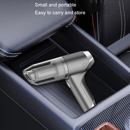 SUITU ST-6671 Wireless Car Vacuum Cleaner Small Handheld Blowing and Suction Dual Use, Style:, Basic Model Black, Basic Model White, Basic Model Black+Floor Brush, Basic Model White+Floor Brush, Brushless Silver Gray, Brushless Dark Green��������������...
