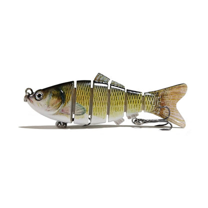 10cm Multi-sectional Bionic Bait Hook Long-distance Casting Sea Fishing Fake Lures