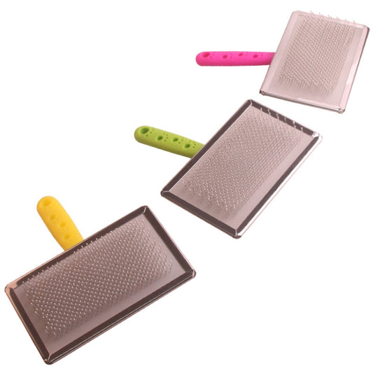 BG-W1347 Pet Hair Removal Massage Comb Dog Cleaning Tools, Random Color Delivery, S, M, L, XL