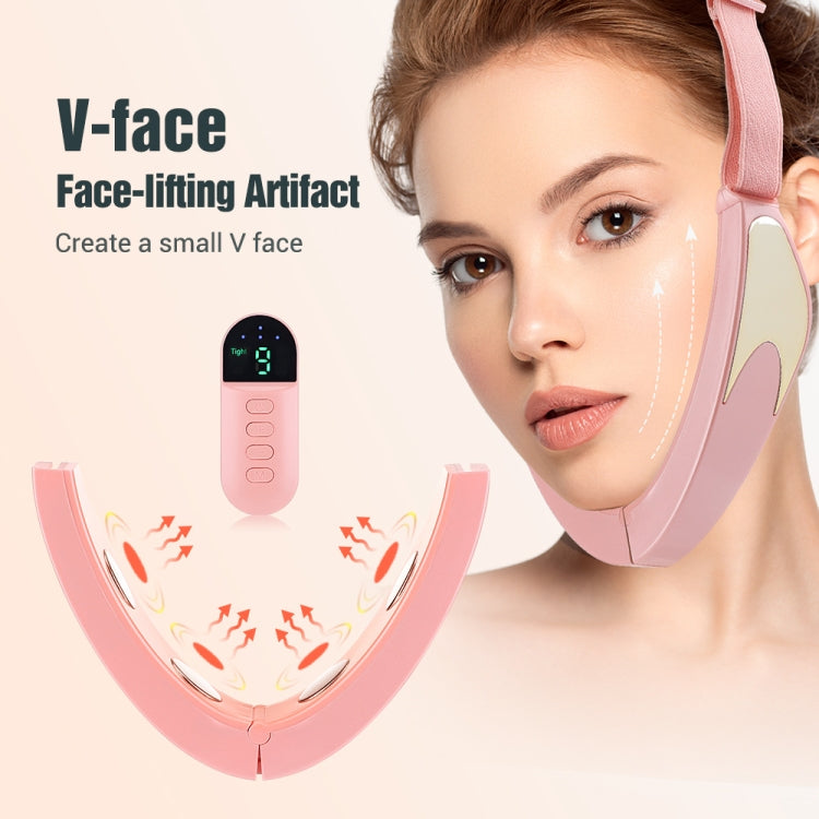 Microcurrent EMS Face Thinning Instrument Red Blue Light Skin Rejuvenation Beauty Instrument