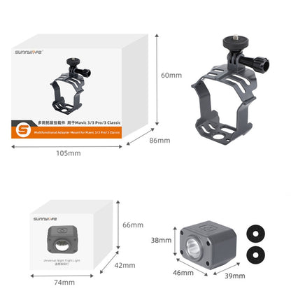 Sunnylife GZ580 For Mavic 3 Pro / Mavic 3 Classic / Insta360 X3 Camera Mount, Mount