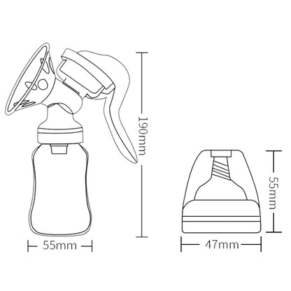 Adjustable Force Breast Pump 2 in 1 Manual Breast Pump Maternity Products, 2 in 1 Manual Breast Pump