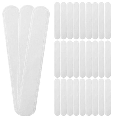 10pcs /Pack Disposable Hat Brim Stickers Shirt Collar Anti-Dirty Sweat-Absorbing Stickers