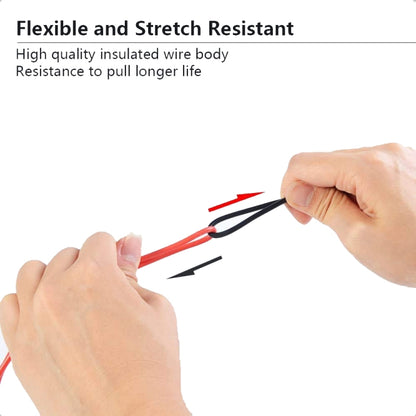 HC92 1000V 82cm Multimeter Tapping Test Lead For Voltmeter With Threaded