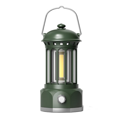Battery Model COB Portable Outdoor Camping Lamp Atmosphere Tent Lamp Retro Lamp, Battery Small Green, Battery Small Black, Battery Small Beige, Battery Small Red, Battery Large Beige, Battery Large Black, Battery Large Green, Battery Large Red